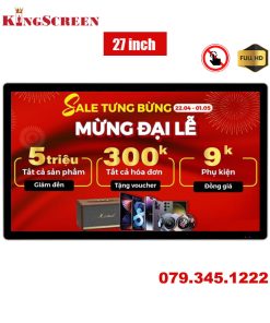 Màn hình quảng cáo treo tường 27 inch KingScreen