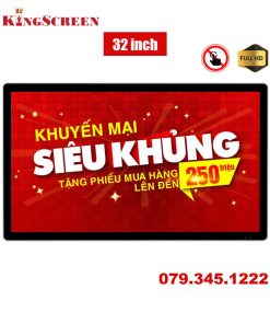 Màn hình quảng cáo treo tường 32 inch KingScreen