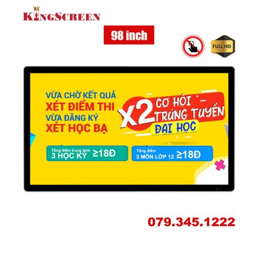 Màn hình quảng cáo treo tường 98 inch KingScreen