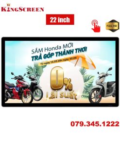 Màn hình quảng cáo treo tường cảm ứng 22 inch - KingScreen