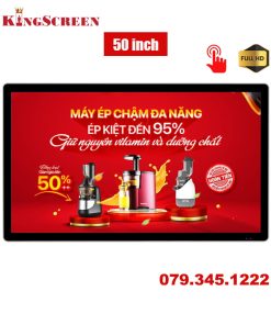 Màn hình quảng cáo treo tường cảm ứng 50 inch - KingScreen