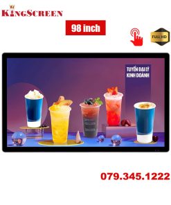 Màn hình quảng cáo treo tường cảm ứng 98 inch - KingScreen