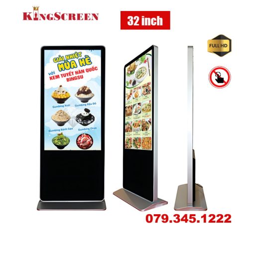 màn hình quảng cáo chân đứng 32 inch - KingScreen