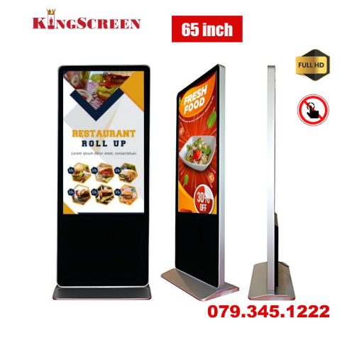 màn hình quảng cáo chân đứng 65 inch - KingScreen