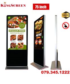 màn hình quảng cáo chân đứng 75 inch - KingScreen