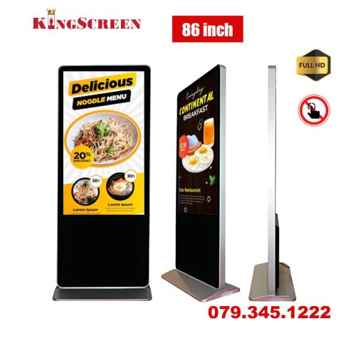 màn hình quảng cáo chân đứng 86 inch - KingScreen