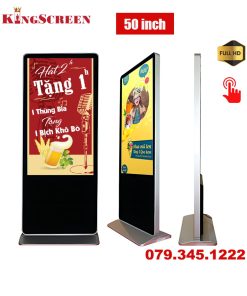 màn hình quảng cáo chân đứng cảm ứng 50 inch - KingScreen