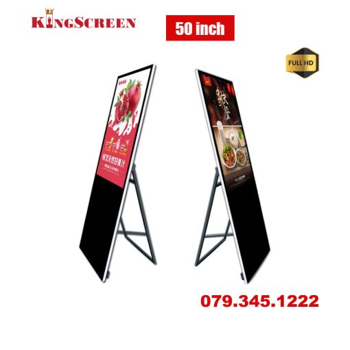 màn hình quảng cáo poster 50 inch - KingScreen