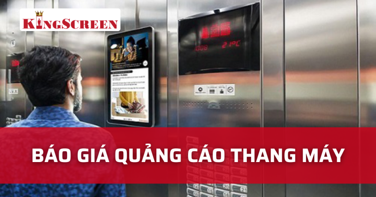 Báo giá quảng cáo thang máy