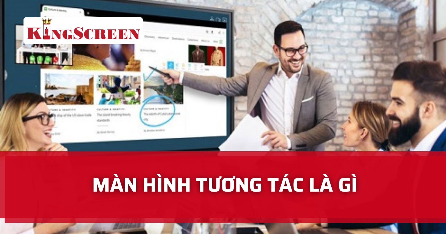 màn hình tương tác