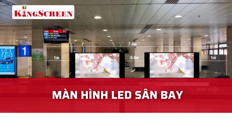 màn hình LED Sân bay