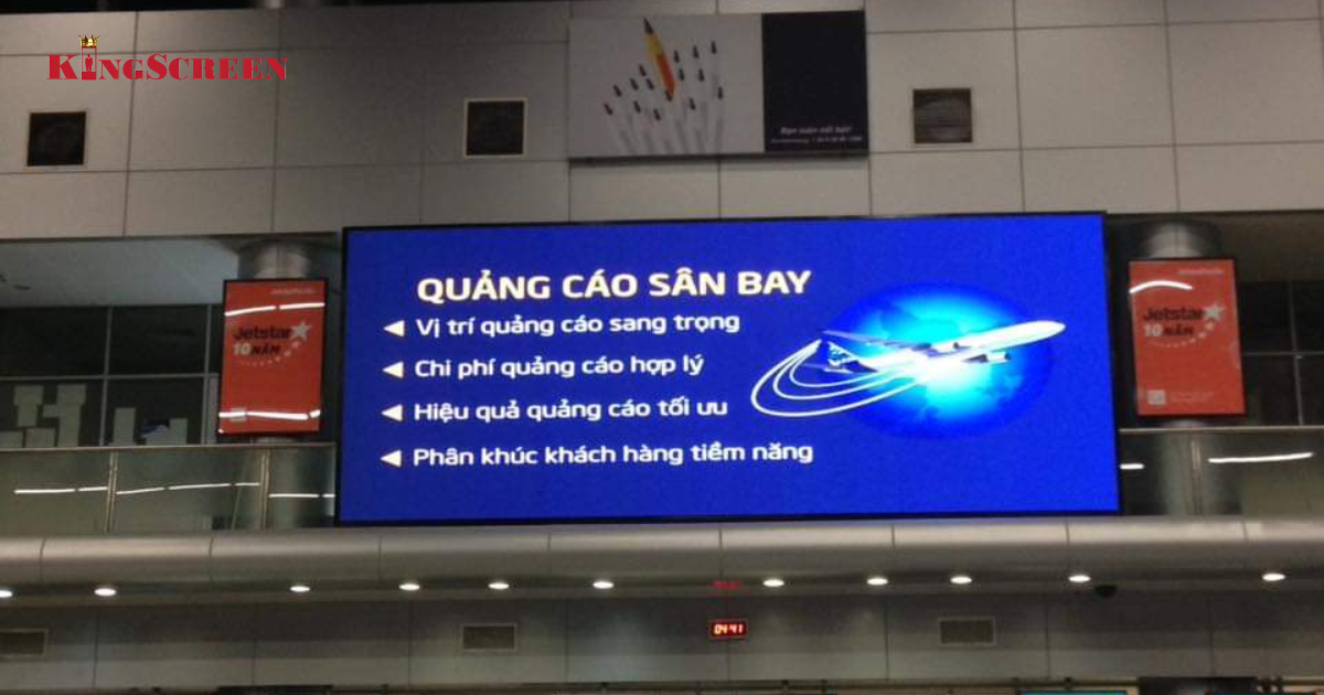 Quy Trình Lắp Đặt Màn Hình LED Sân Bay