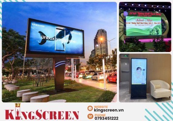 Nếu bạn đang tìm kiếm dịch vụ thuê màn hình LED chuyên nghiệp, chất lượng cao với mức giá cạnh tranh, hãy liên hệ ngay với Kingscreen – đơn vị hàng đầu trong lĩnh vực cung cấp màn hình quảng cáo.