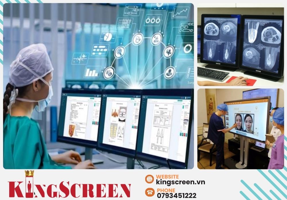 Với nhiều năm kinh nghiệm trong ngành cung cấp màn hình y tế, Kingscreen tự hào là đối tác tin cậy của nhiều bệnh viện và phòng khám lớn.