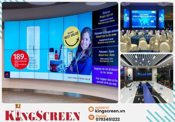 Với sự phát triển không ngừng của công nghệ, màn hình ghép đang ngày càng trở nên phổ biến trong các sự kiện và hội nghị.