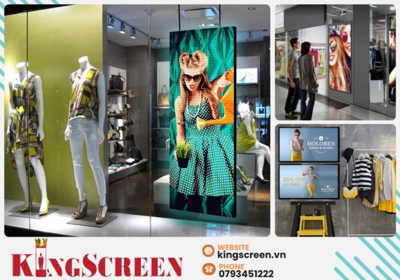 Các màn hình quảng cáo không chỉ giúp nâng cao trải nghiệm khách hàng mà còn thúc đẩy hiệu quả bán hàng.