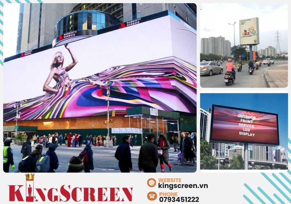 Với Kingscreen, doanh nghiệp của bạn sẽ sở hữu màn hình LED ngoài trời chất lượng, tối ưu hóa hiệu quả quảng cáo và nâng tầm thương hiệu trên thị trường.