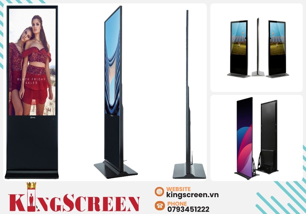Nếu bạn đang tìm kiếm giải pháp hiển thị quảng cáo chất lượng, màn hình chân đứng của Kingscreen là lựa chọn lý tưởng.