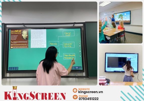 Nếu bạn đang tìm kiếm giải pháp màn hình cảm ứng cho trường học, thư viện hay trung tâm đào tạo, hãy liên hệ ngay với Kingscreen.