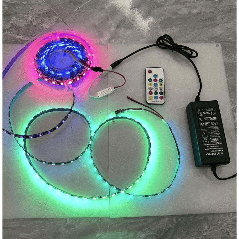 Dây LED RGB: Giải pháp chiếu sáng hiện đại, đổi màu linh hoạt