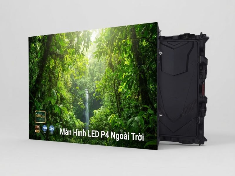 Đánh giá sơ bộ màn hình led p4 ngoài trời