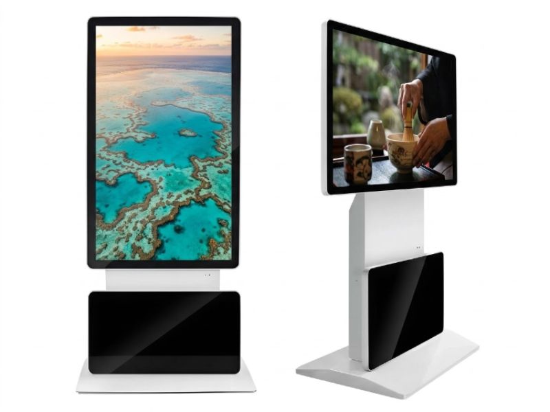 Giới thiệu màn hình quảng cáo chân đứng 50 inch xoay 90 độ