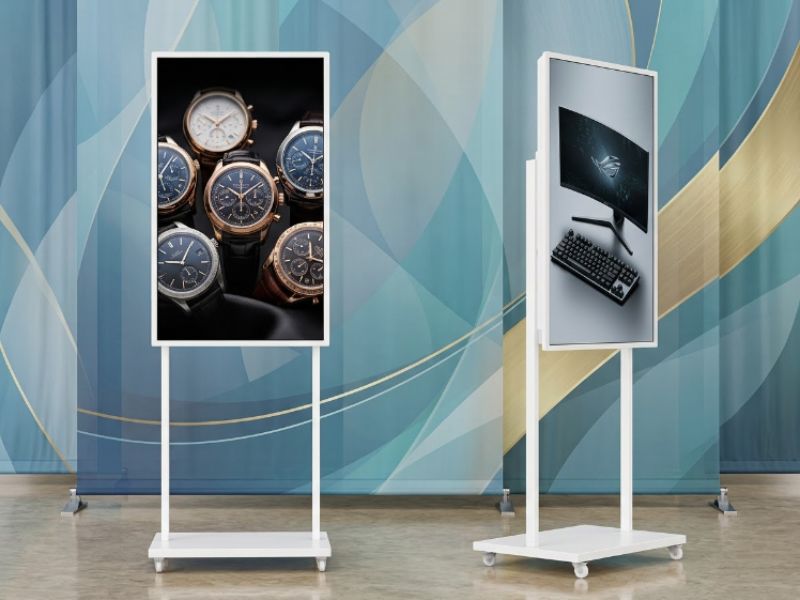 Giới thiệu màn hình quảng cáo chân đứng độ sáng cao 55 inch