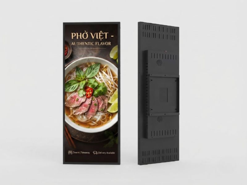 Giới thiệu màn hình quảng cáo thanh dài 24 inch
