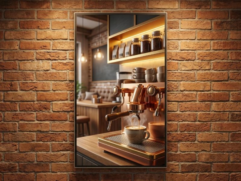 Giới thiệu màn hình quảng cáo treo tường 50 inch viền mỏng 10mm