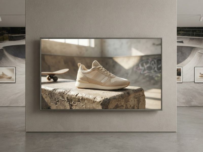 Giới thiệu màn hình quảng cáo treo tường 65 inch viền mỏng 10mm