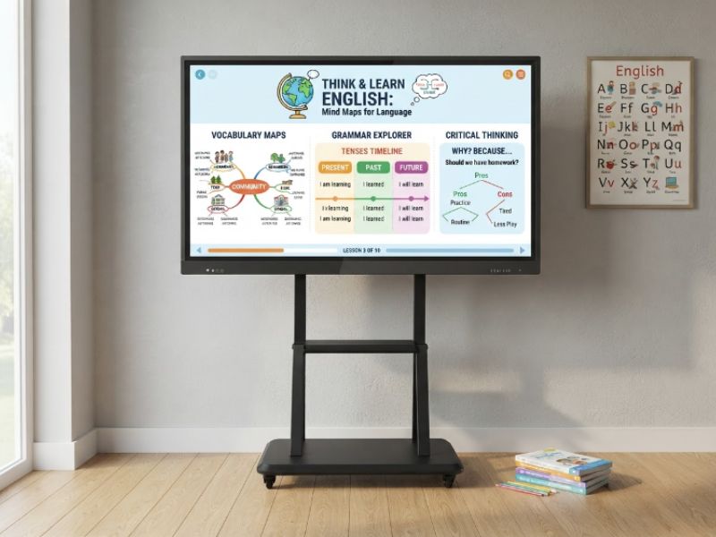 Khám phá màn hình tương tác thông minh KingScreen 65 inch