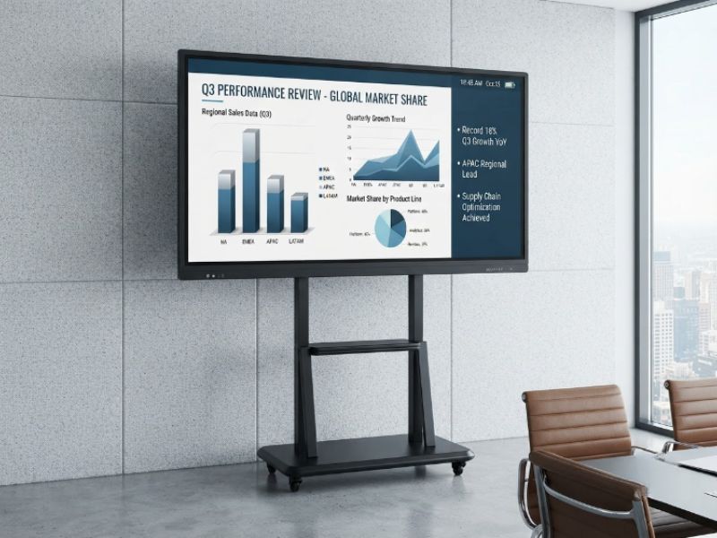 Thiết kế màn hình tương tác thông minh KingScreen 86 inch