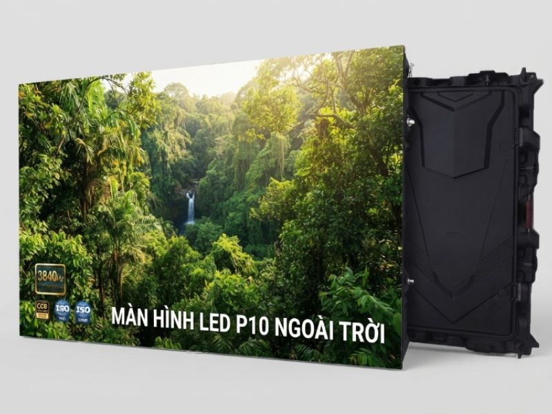 Tổng quan màn hình led p10 ngoài trời
