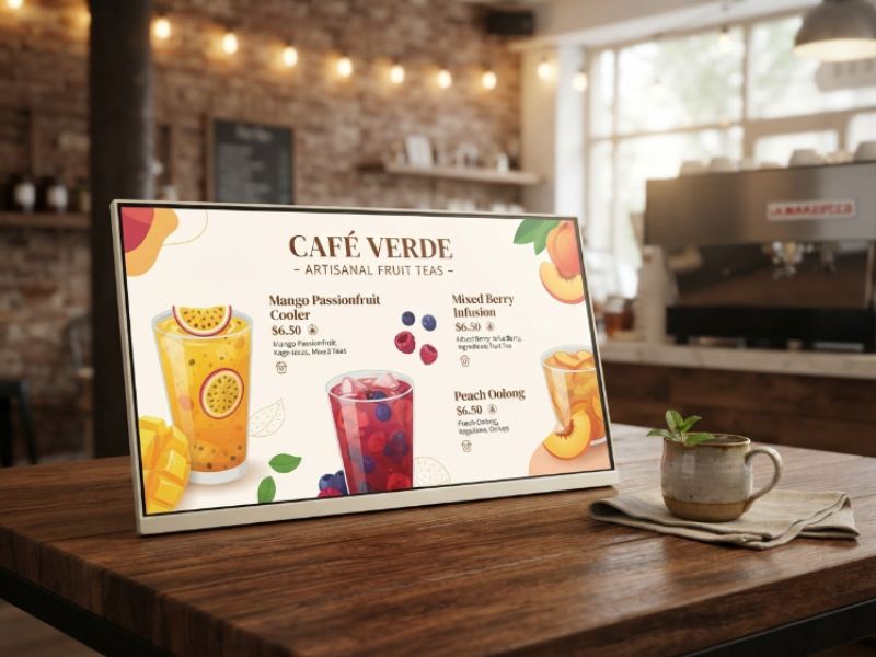 Màn hình quảng cáo để bàn 34 inch thân thiện với người dùng