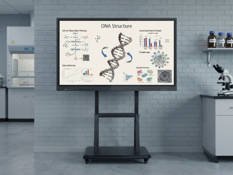 Vị trí lắp đặt màn hình tương tác thông minh KingScreen 55 inch