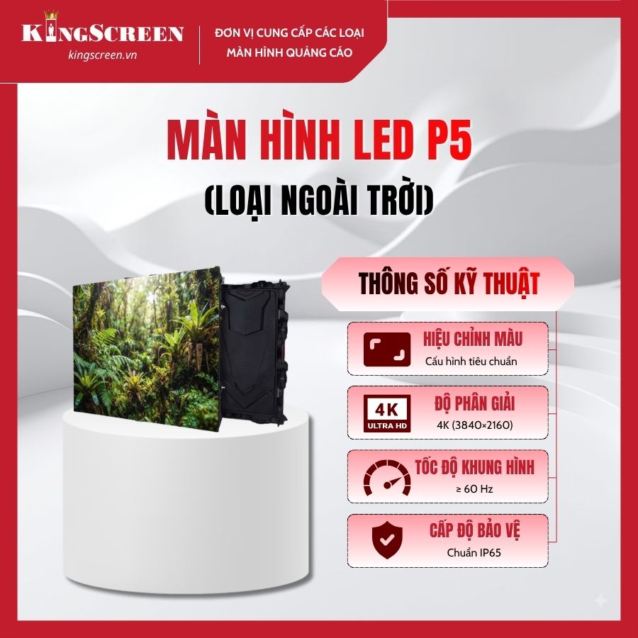 Màn hình LED P5 ngoài trời